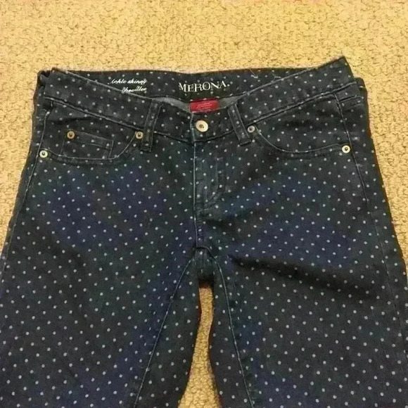 Merona polka dot jeans - Picture 3 of 3